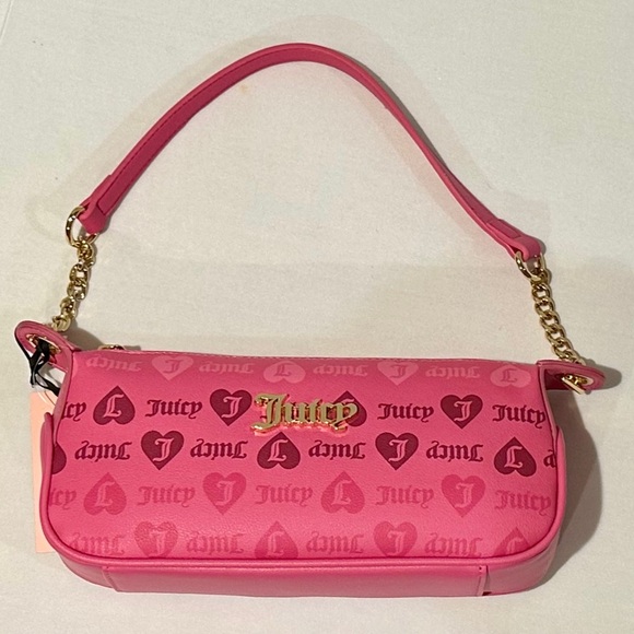 Juicy Couture Pink Girls Just Wanna Have Fun Shoulder Bag